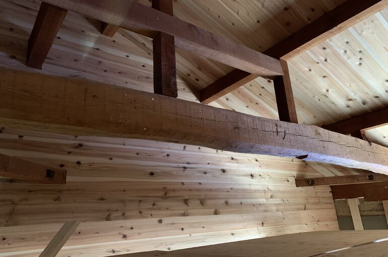 小屋裏のあらわし エコ住宅のメリットなど様々な情報をお届けします エコ住宅のことなら注文住宅からリフォームまで工房なごみへ